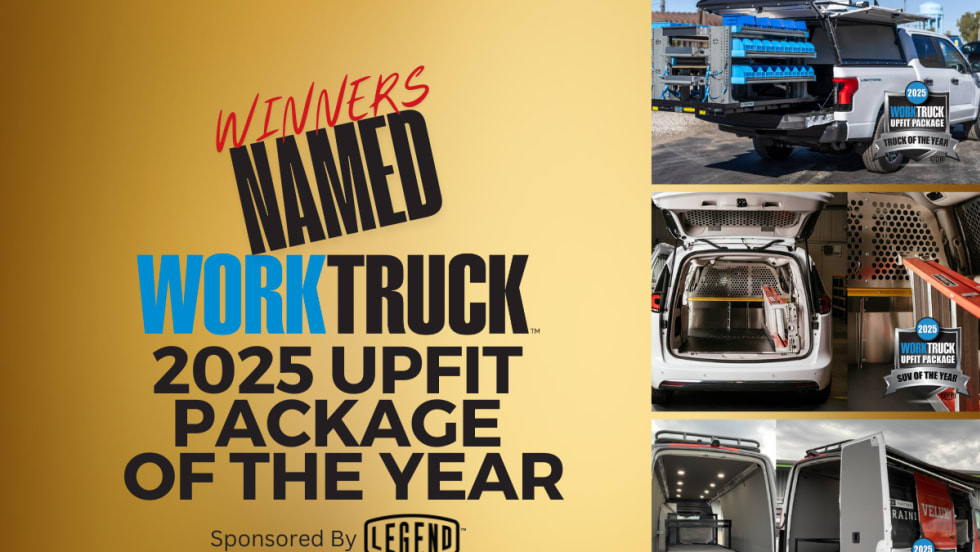 2025 Work Truck Upfit Package of the Year WINNERS Named