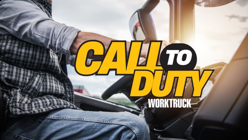 Truck driver with Call to Duty