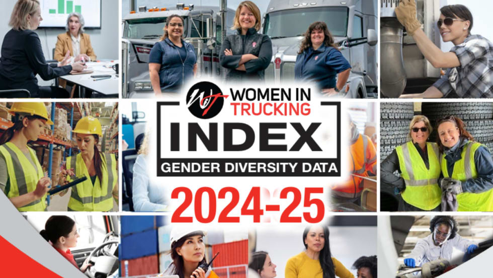 Women in Trucking Index - Gender Diversity Data 2024-2025