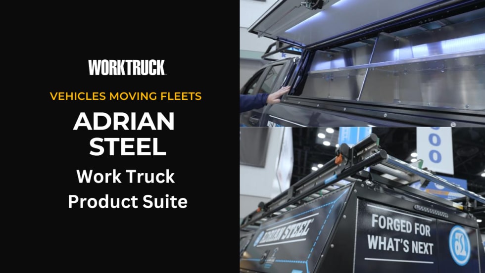 Adrian Steel - Work Truck Product Suite - Vehicles moving fleets