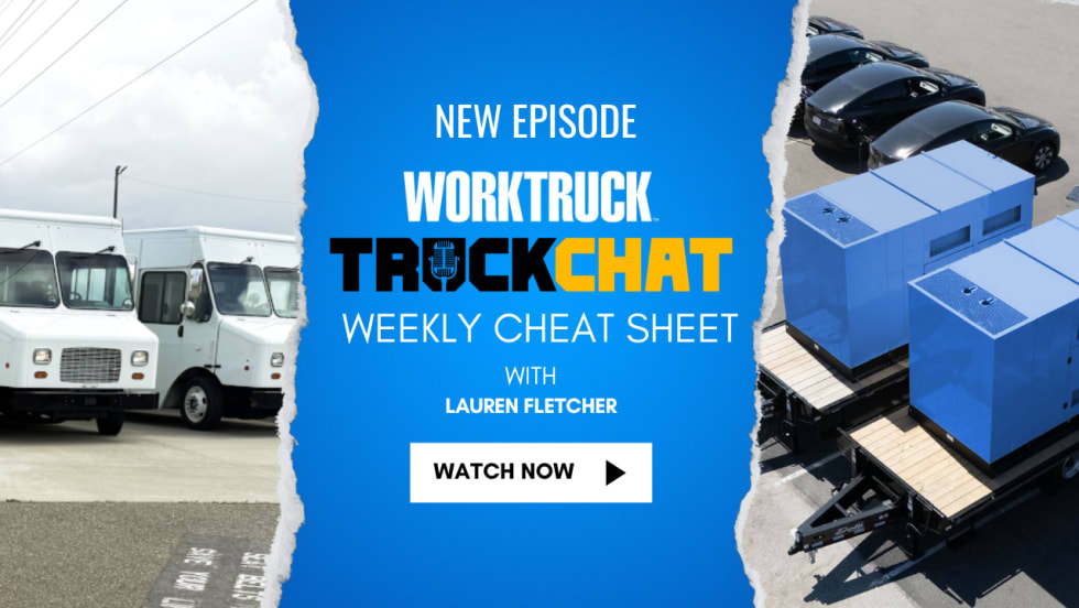 Weekly Cheat Sheet, Work Truck May 27, 2025
