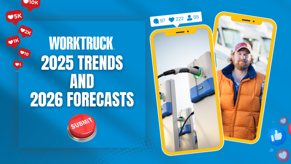 Work Truck invites fleet leaders and partners to submit 2025 trends and 2026 forecasts by Nov. 1. Share insights to shape year-end and outlook coverage.