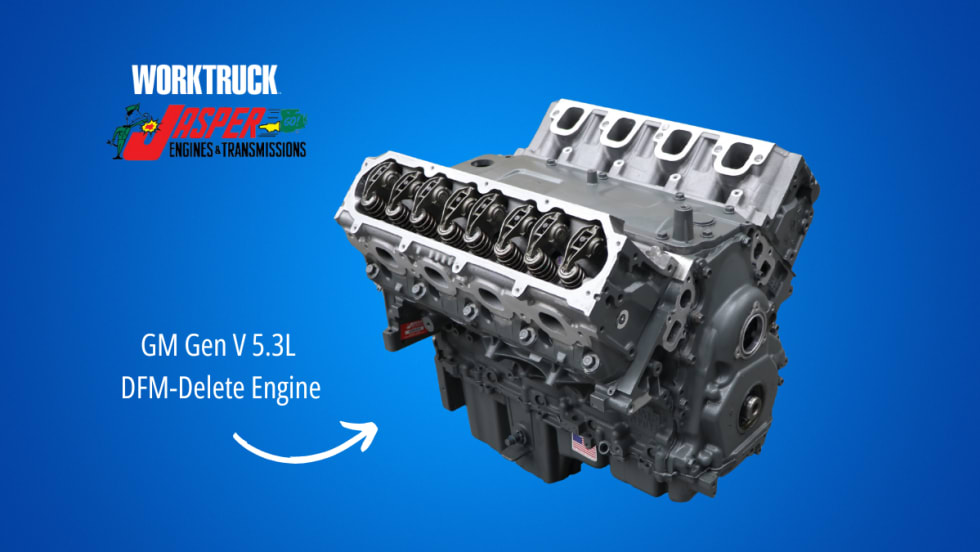 GM Gen V 5.3L DFM-Delete Engine from Jasper Engines & Transmissions, now available for late-model GM applications.