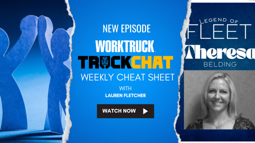 New episode of Weekly Cheat Sheet from Work Truck with Lauren Fletcher 