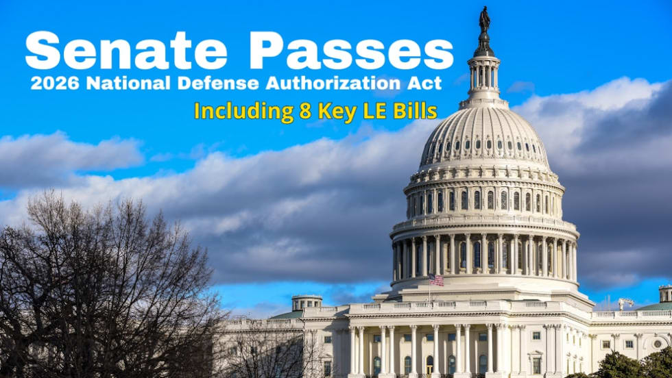 TS words, 9s characters  US Capitol building against cloudy blue sky with text about 2026 National Defense Authorization Act
