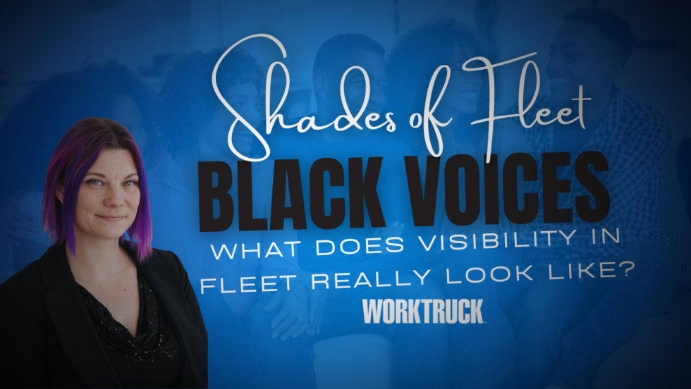 Lauren Fletcher, Shades of Fleet Black Voices, What Does Visibility In Fleet Really Look Like on blue background 