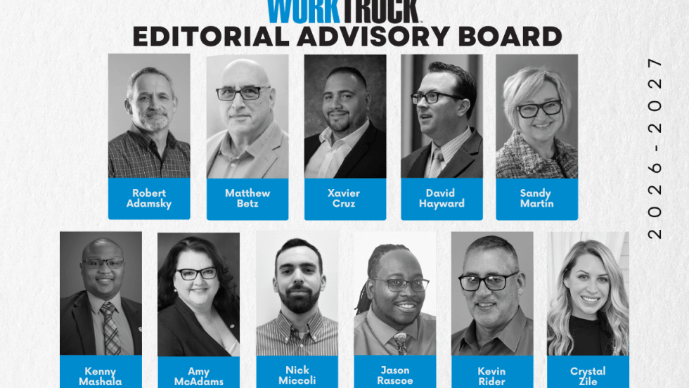 The 2026 to 2027 Work Truck Editorial Advisory Board