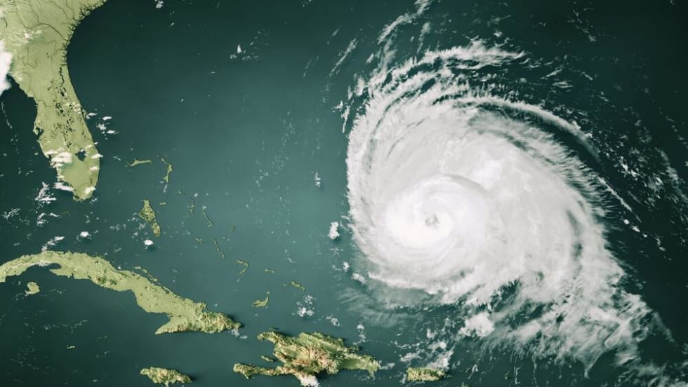 Emergency responders analyzing mobility data and digital maps during disaster response operations