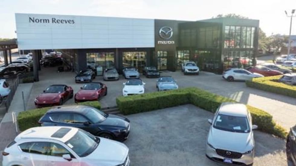 Exterior photo of the former Norm Reeves Mazda dealership