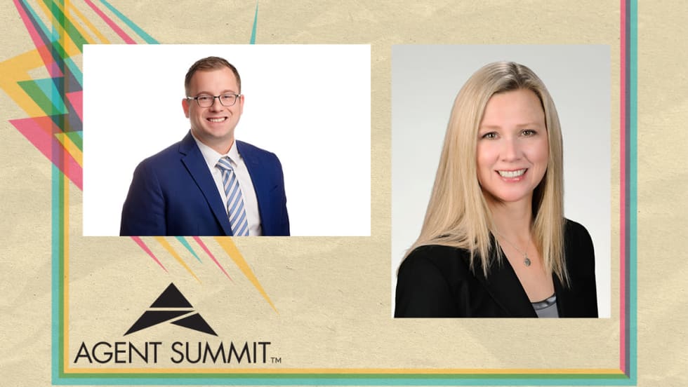 Ian Osler and Laurie Bizzell of MarksNelson