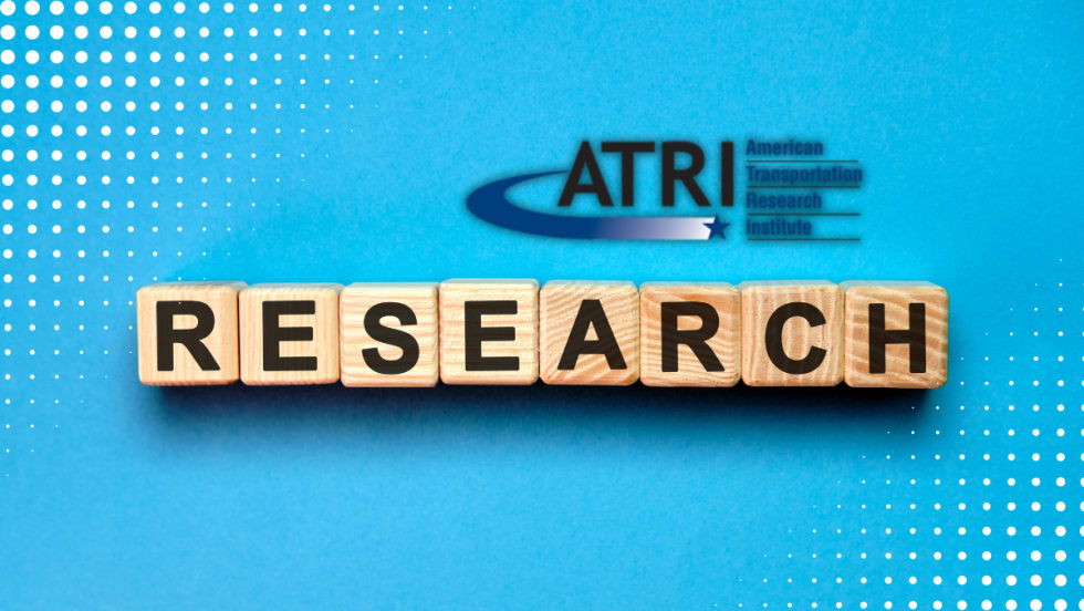Illustration with ATRI logo and square blocks spelling out "research"