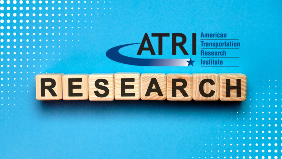 Illustration with ATRI logo and square blocks spelling out "research"
