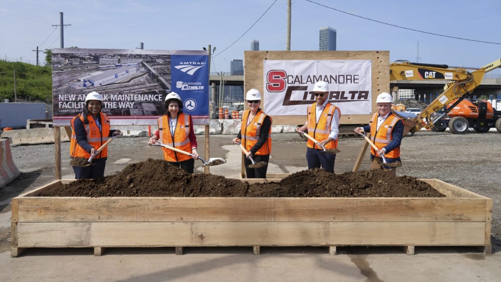 Amtrak Sunnyside Groundbreaking