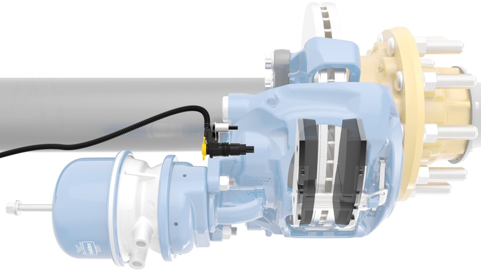 Diagram of SAF Holland BrakeSight