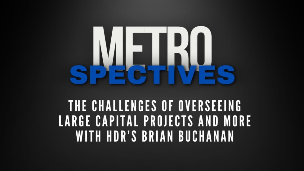 Cover photo for METROspectives with HDR's Brian Buchanan