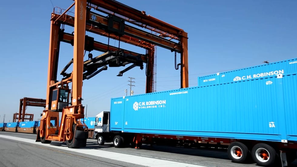 C.H. Robinson intermodal. 