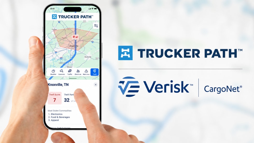 Trucker Path Cargo Net theft overlay.