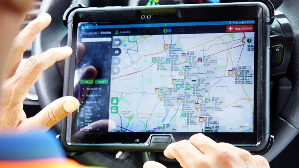 A screenshot of a Clever Devices product