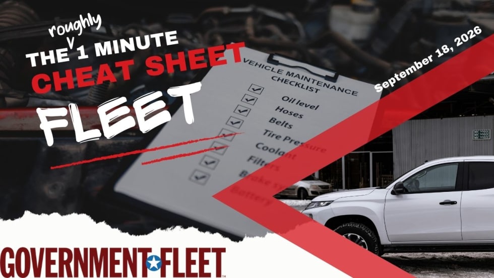 A graphic with a checklist and cars.