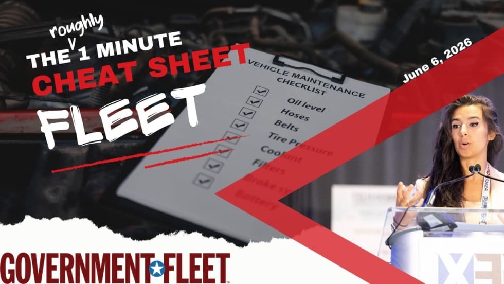 A cheat sheet thumbnail with images of a checklist and ev charger.