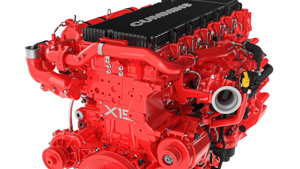 Cummins X15 engine.