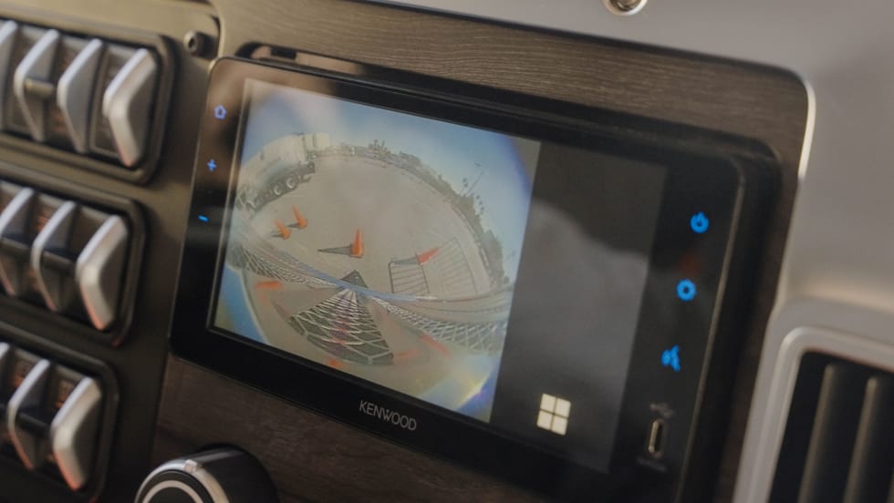 Daimler Truck camera system. 