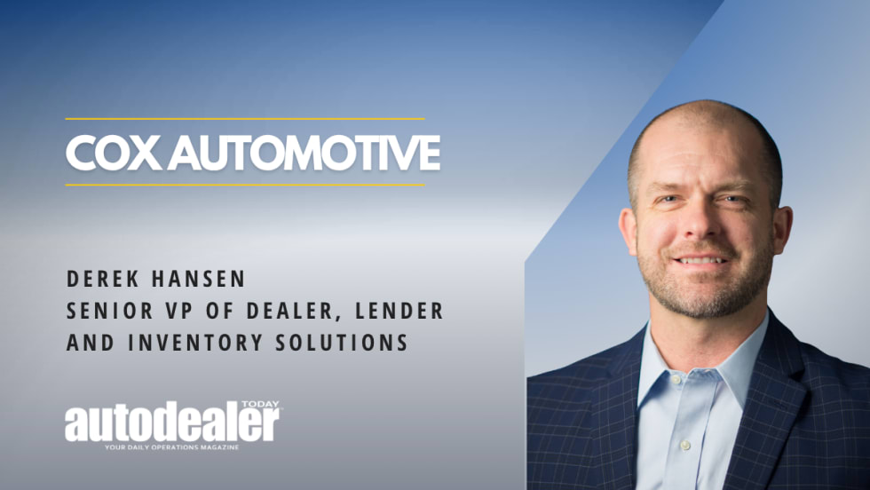 Headshot photo of Cox Automotive executive Derek Hansen