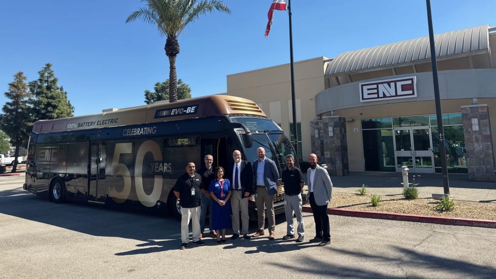 Assemblywoman Castillo and ENC officials at California facility.