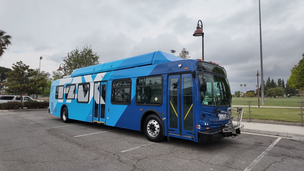 A Fresno Area Express bus refurbished by Complete Coach Works.