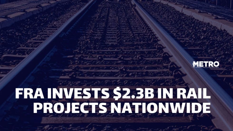 FRA Invests $2.3B in Rail Projects Nationwide