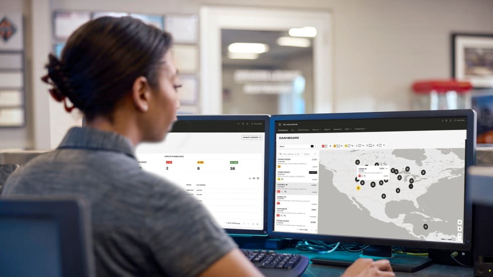 My International maintenance TMS.