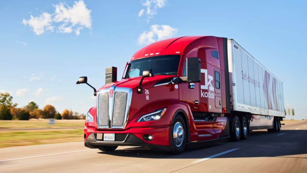 Bosch-Kodiak self-driving truck partnership.