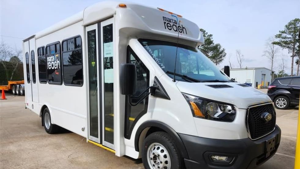 A vehicle that will be used for MARTA's Reach mobility program.