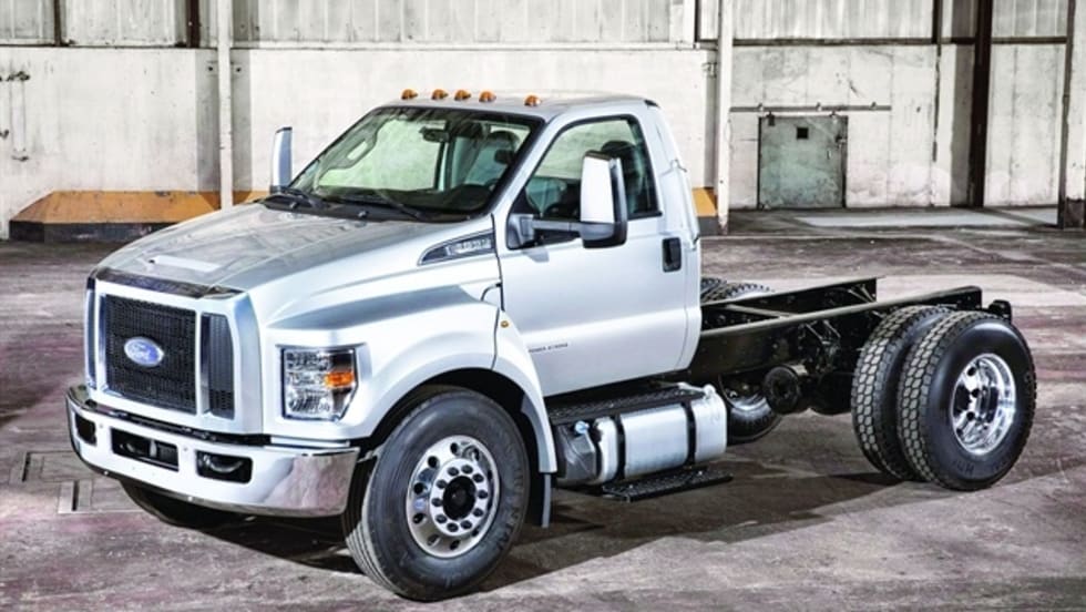 Photo of Ford F-650 Chassis Cab in a rugged room