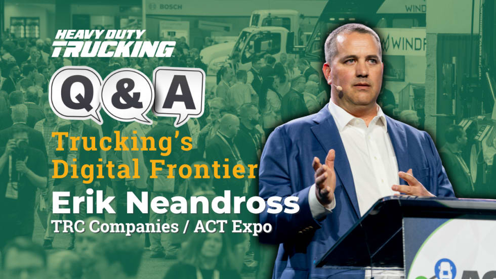 Q&A graphic with Erik Neandross headshot