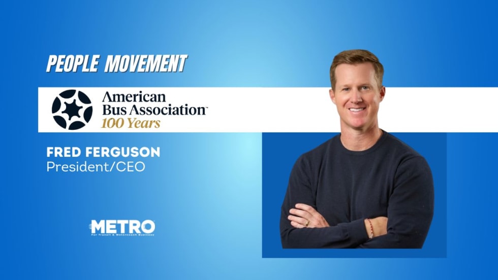 Fred Ferguson, President/CEO of the American Bus Association