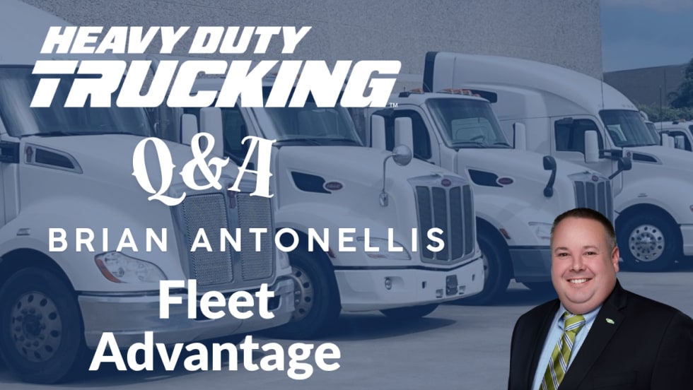 Brian Antonellis, senior vice president, fleet operations, Fleet Advantage.