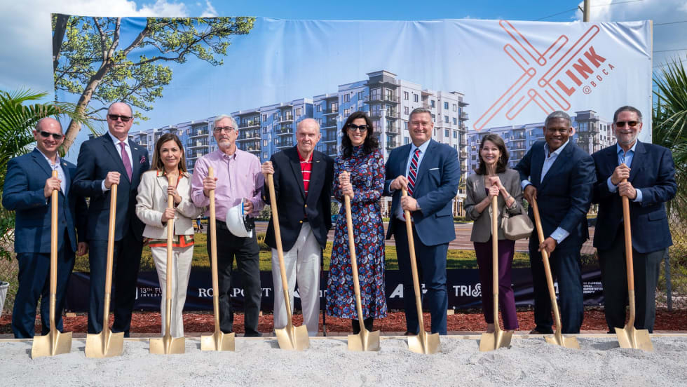 SFRTA TOD groundbreaking event