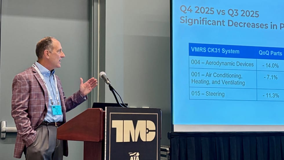 Man standing at TMC podium