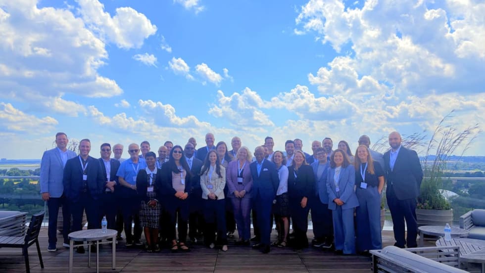 The group shot at TransPro's TransDash Summit