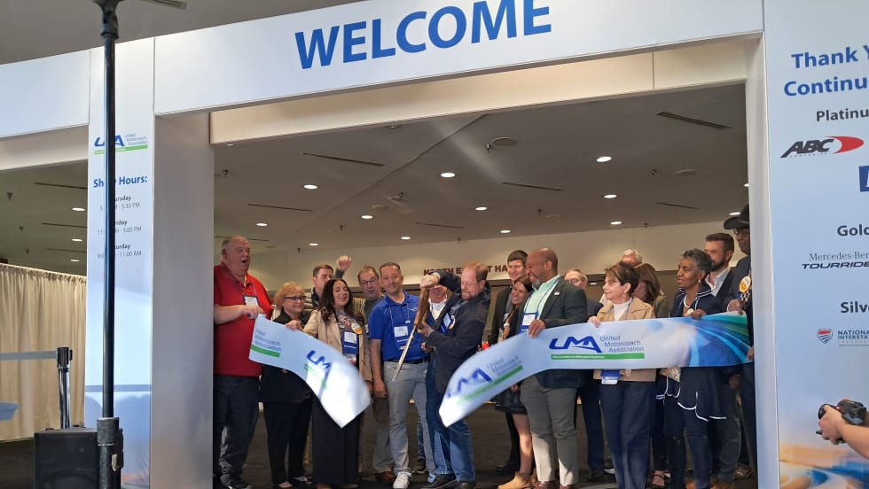 Ribbon cutting at UMA Expo 2026