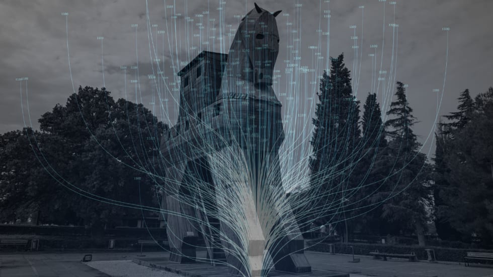 A Trojan horse with AI