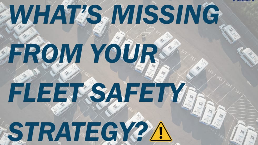 An image to reflect an article on how the safest fleets aren't the ones with the most tech.