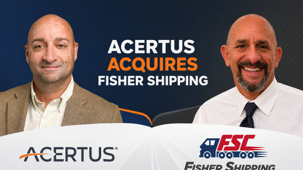 Acertus acquires fisher shipping graphic
