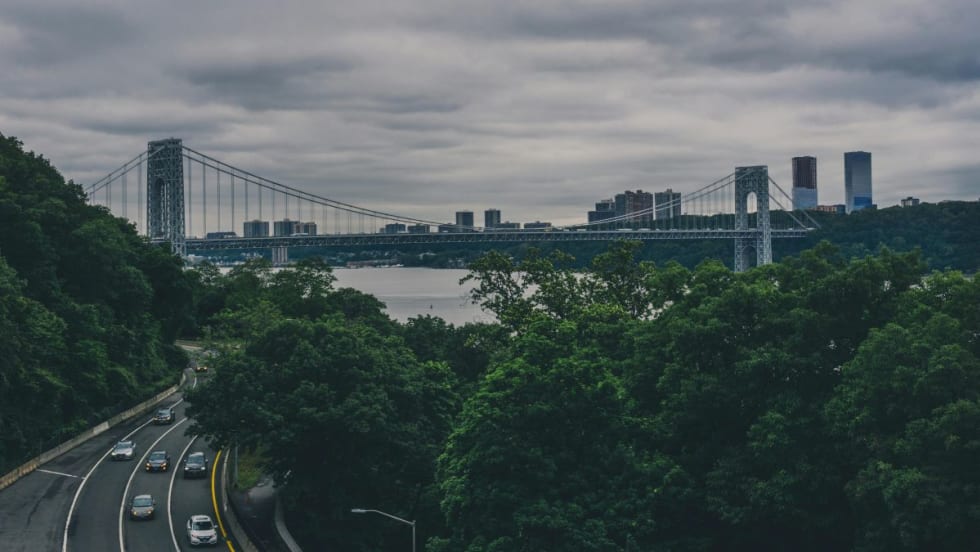 George Washington Bridge, New Jersey.