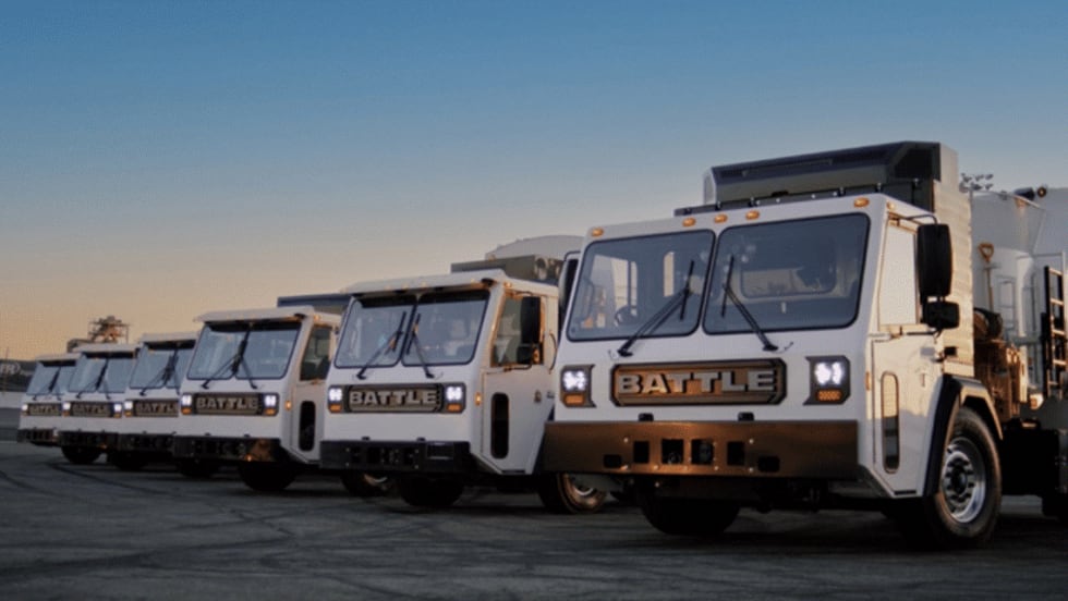 Battle Motors trucks.