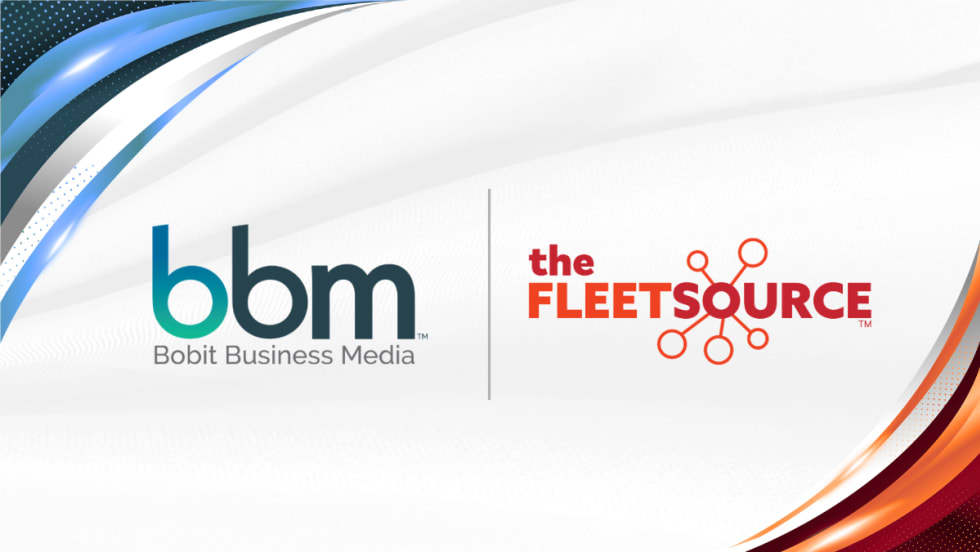 The BBM logo and the Fleetsource logo. 