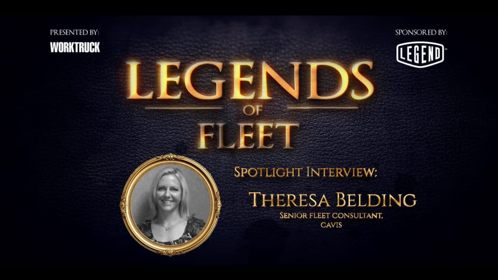 Thumbnail for Fleet Legends interview with Theresa Belding, Senior Fleet Consultant at Cavis, presented by Work Truck and sponsored by Legend Fleet.