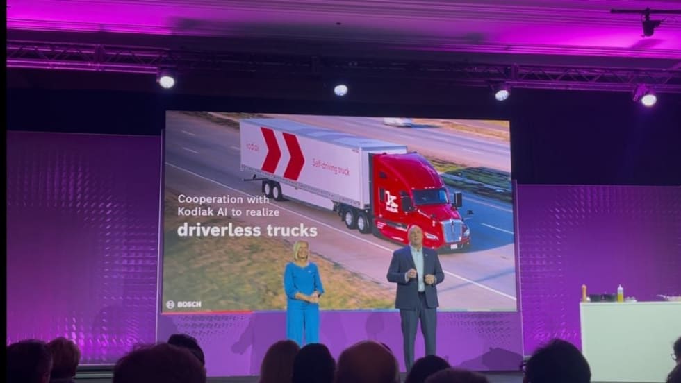 Bosch press conference at CES 2026.