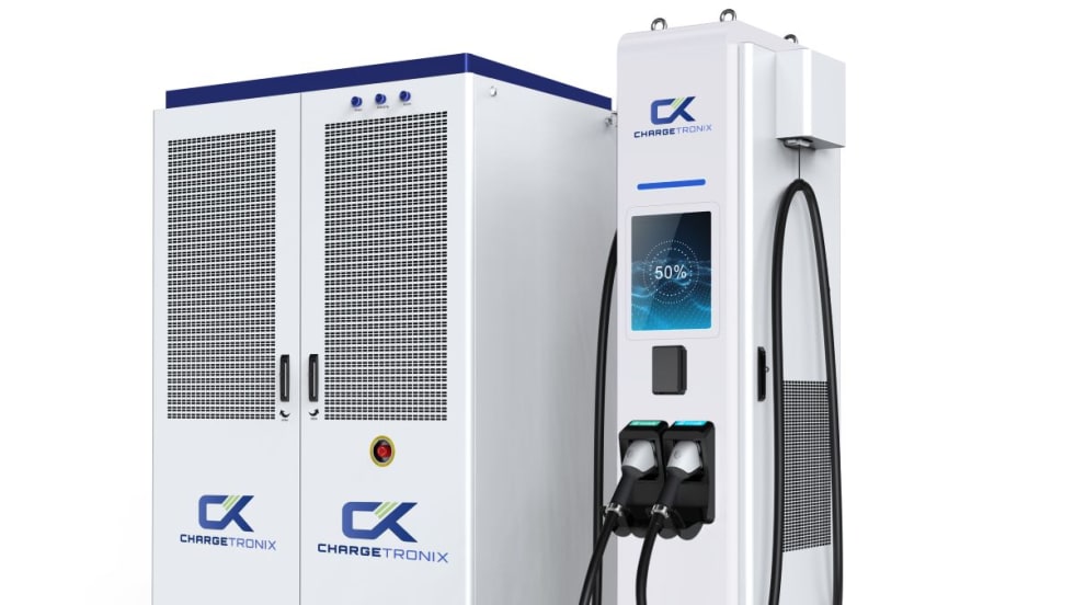 ChargeTronix EV charging station.